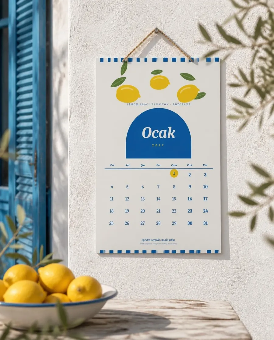 Takvim, Akdeniz: Limon Ağacı Pansiyon